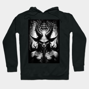 Gothic 666 Satan Occult Hoodie